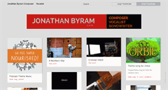 Desktop Screenshot of jonathanbyram.com